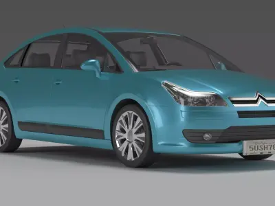 Citroen C4 3D model