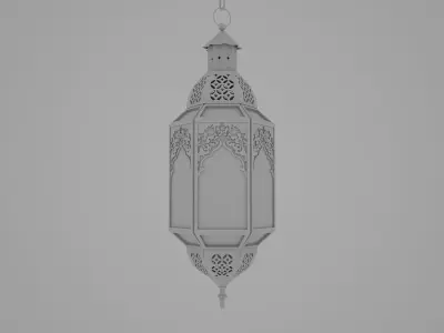 Lantern Ramadan Islamic Lighting 3D model