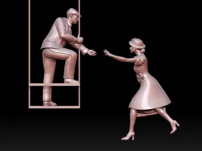 passengers 3D print model purchase