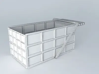 Coal Truck Bed Free 3D model