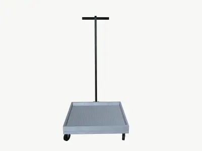 Hand Truck Low-poly 3D model