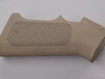 Pistol Grip HIP55 - AAA 3D Asset - Game Ready Low-poly 3D model