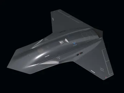 Thanatos Tactical UAV 3D model