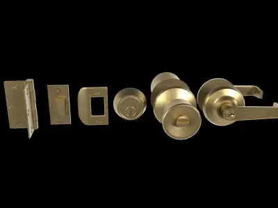 Door Parts 3D model