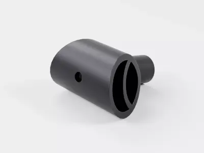 AR-15 JP Muzzle Brake Low-poly 3D model purchase