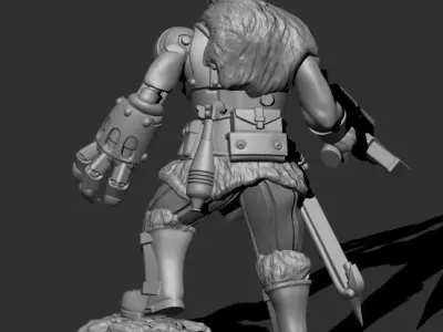 Cyberzerkers - Chieftain 1 3D print model