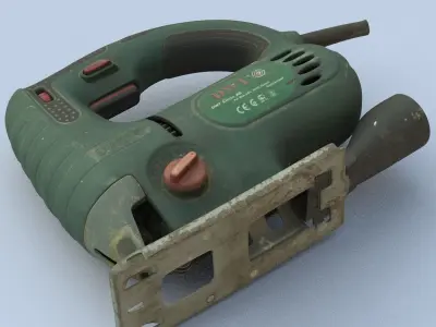 Jig Saw Middle SM 3D model