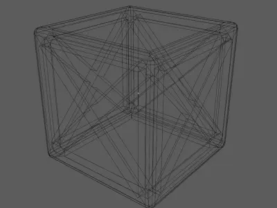 Wooden Crate Free low-poly 3D model 2