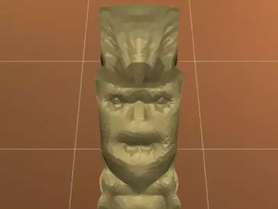 Antique piece Free low-poly 3D model
