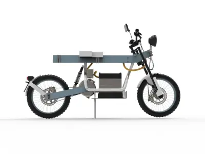 Cake Electric Bike 3D model
