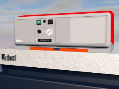 Industrial boiler UNICAL TX180 3D model