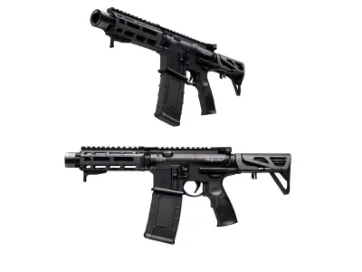RIFLE DDM4 PDW 3D model