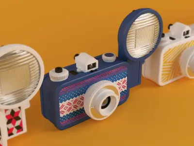 lomography la sardina 3D model