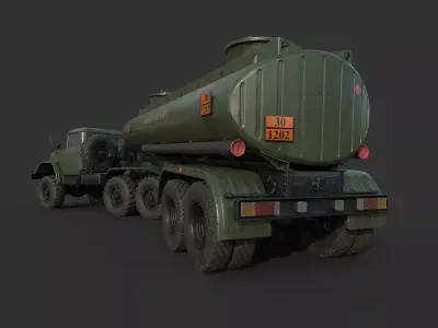 Zil 131 Fuel Tank 3D model
