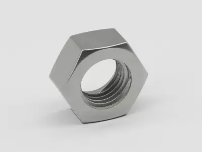 Metal Nut 3D model