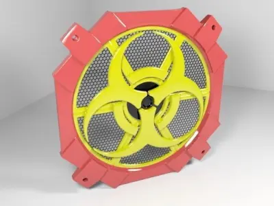 Hazardous  Free 3D model