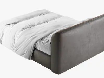 King bed 3D model get