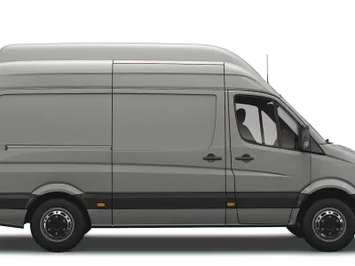 Freightliner Sprinter Cargo Van L2H3 2009 3D model