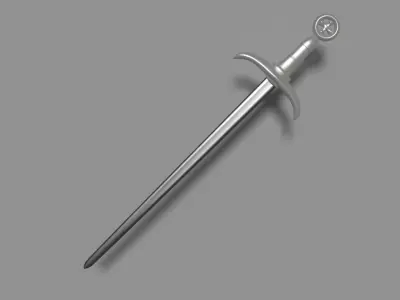 basic sword  Free 3D model