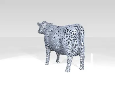 Cow Voronoi 3D model