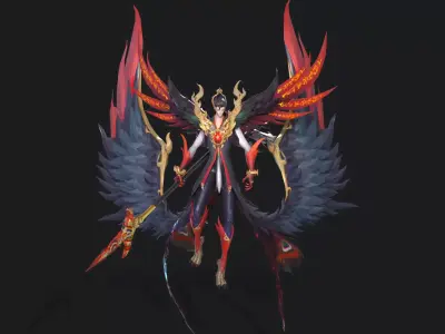 Fengxi Low-poly 3D model