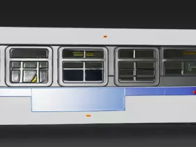 MTA New York City Bus 3D model
