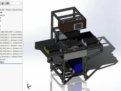 Bar Code Scanning Device 3D model
