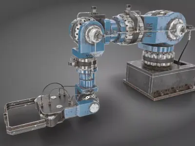 Hydra Mp Robotic Arm Manipulator 3D model