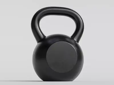 Kettlebell gym 3D model