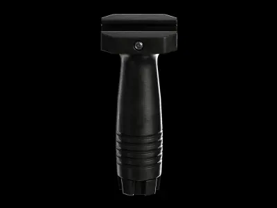 AAA AM-5 Vertical Grip Game Ready PBR Low-poly 3D model