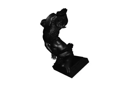 Ancient Roman Sculpture 3D Printable Model for Decor 3D print model