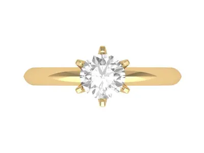 Wedding Ring  3D print model 137
