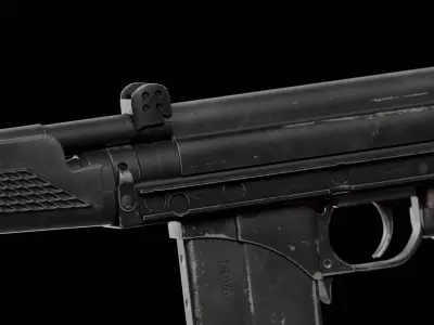 KBP VSK-94 Low-poly 3D model