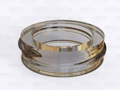 Neck finish - SP 400 - 38 - M - voluntary standard 3D model