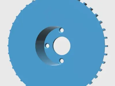 Turo fan wheels  Free 3D model
