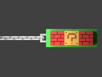 Mario Bros Part 1 3D print model