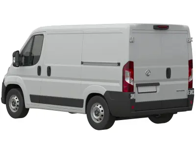 2024 Vauxhall Movano  L1H1 Detailed interior 3D model