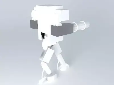 SketchMecha robot Free 3D model