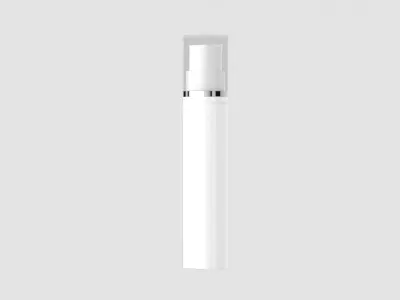 Refillable Airless Pump Bottle 3D model