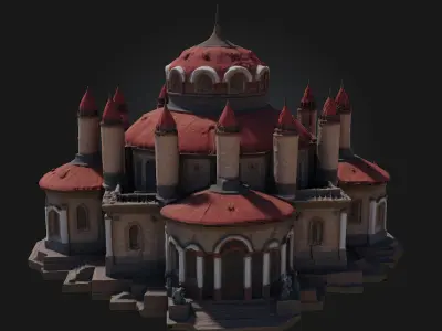 Ancient Cathedral 3D model