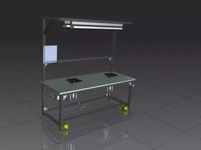 Mounting Table Free 3D model