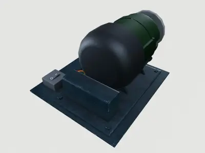 Stone Grinder 3D model