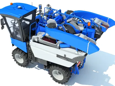 Grape Harvester  3D model