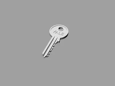 TARDIS Keys Replica Collection Miniatures 3D Model Pack