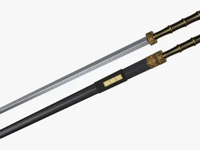 Yangneng Han sword 3D model