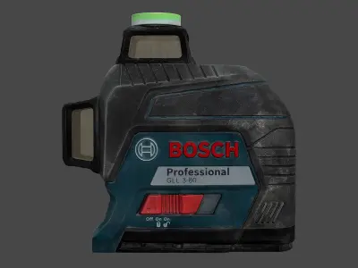 Bosch GLL Laser Level RAW Scan 3D model