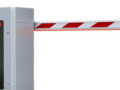  High-Speed Barrier 3D model