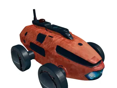 SciFi Exploration Rover 3D model