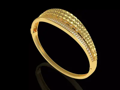 Art Deco Bracelet 21 3D print model