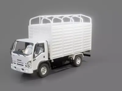 Isuzu NPR Cargo Truck 3D model